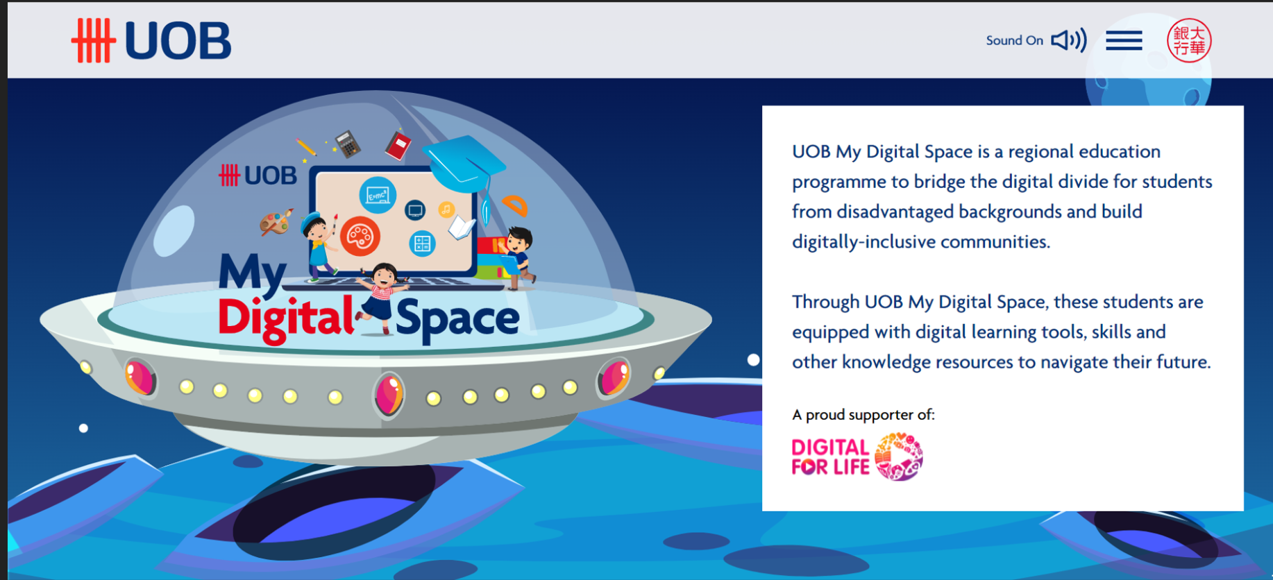 UOB My Digital Space Gateway to a World of Possibilities