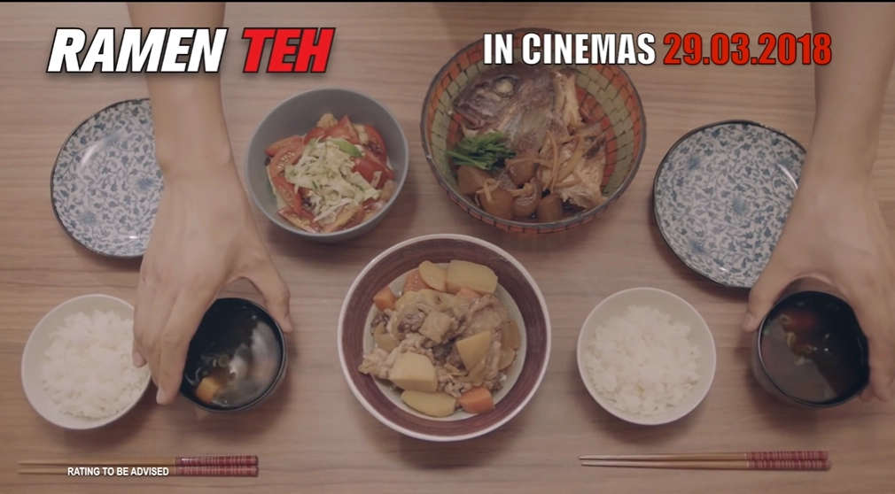 YouTube video cover featuring Singaporean film Ramen Teh