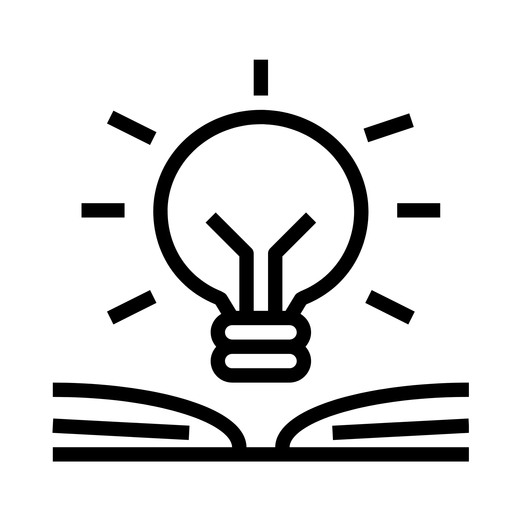 A lightbulb icon symbolising innovation and bright ideas, representing IMDA's AIM Graduate Development Programme