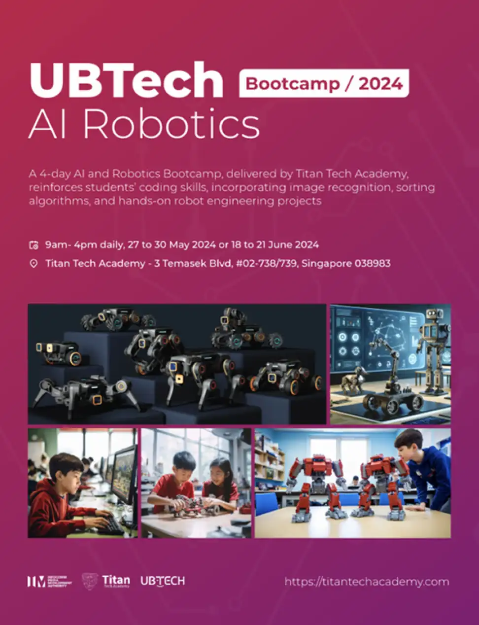 UBtech AI Robotics Bootcamp