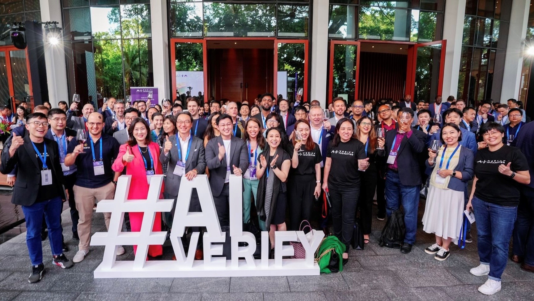 AI Verify Foundation members gather for 1st anniversary celebration