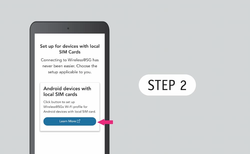 Android SIM Mobile Guide Slide 2