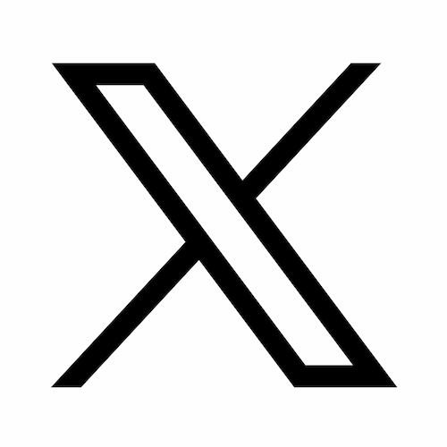 X (formerly Twitter) logo